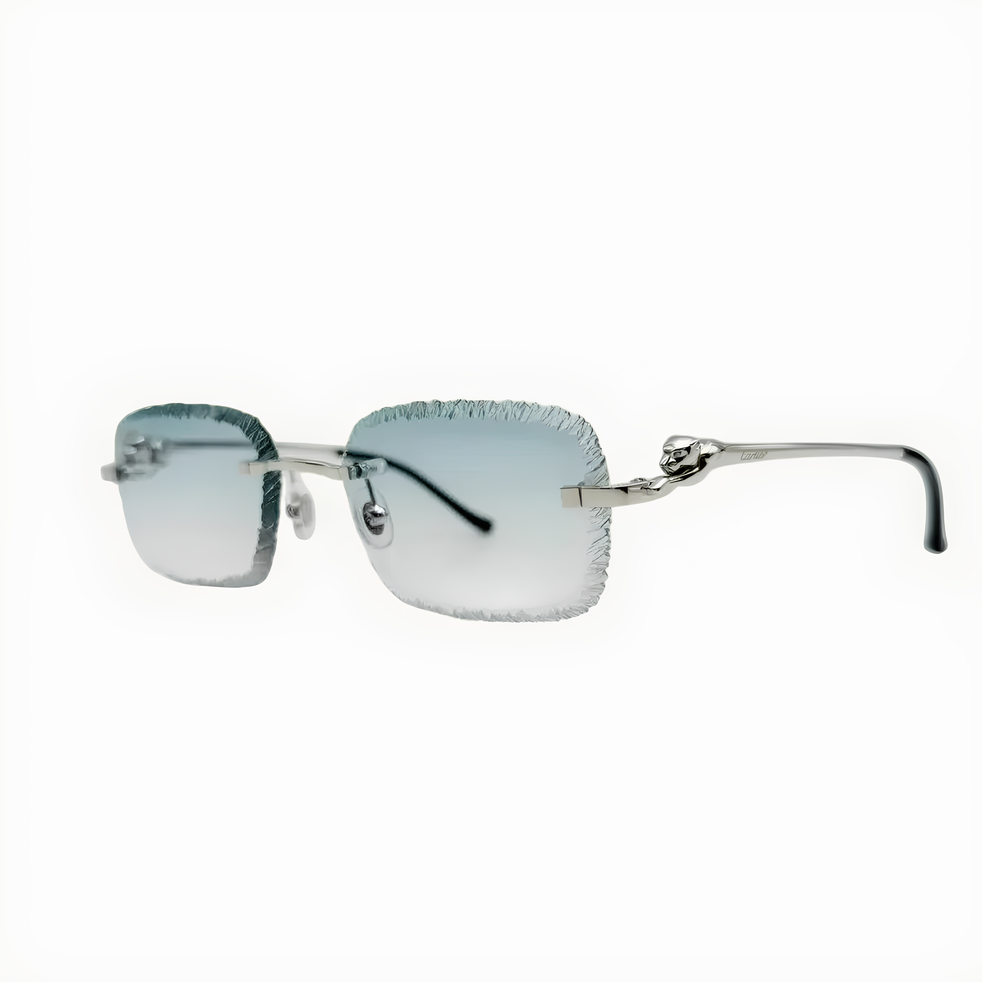 Sunglasses Panthere Argento in metallo